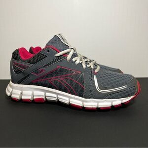 Womens REEBOK SmoothFlex Flyer Gray Running Shoes / Size 7.5